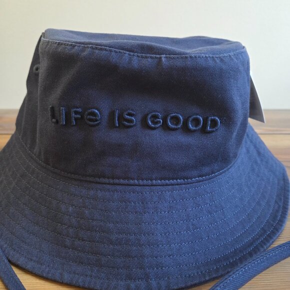 Life is Good Wordmark Bucket Hat/Cap Unisex - Picture 5 of 6